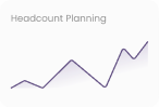 Head Count Line Graph Widget